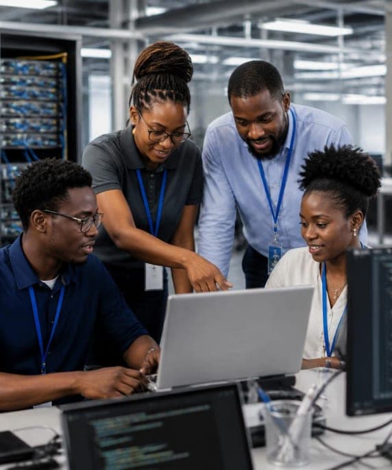 Une fondatrice de PME qui gère son infrastructure Mapata